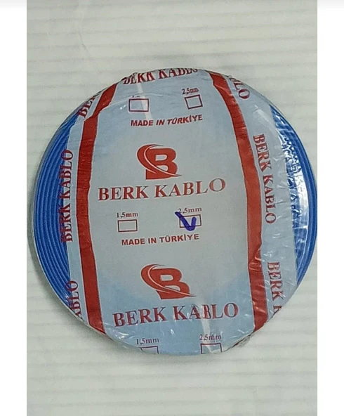 2.5 MM CCA NYA TAM KESİT TESİSAT KABLOSU 4 TOP - Resim 4