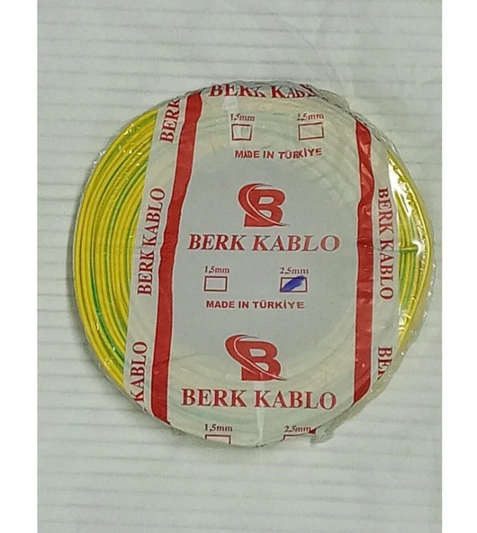 2.5 MM CCA NYA TAM KESİT TESİSAT KABLOSU 5 TOP 100'ER METRE - Resim 4