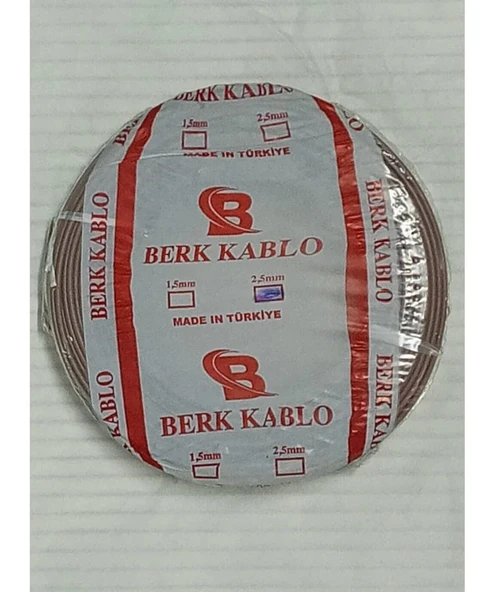 2.5 MM CCA NYA TAM KESİT TESİSAT KABLOSU 4 TOP - Resim 5