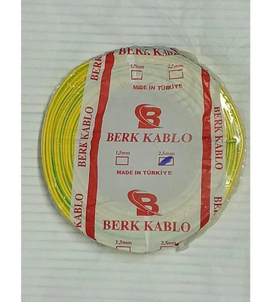 2.5 MM CCA NYA TAM KESİT TESİSAT KABLOSU 4 TOP - Resim 3