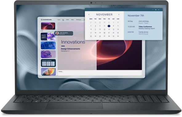 DELL PRO15 PV15250 CORE 3-100U 8GB 512GB 16 UBUNTU - Resim 4