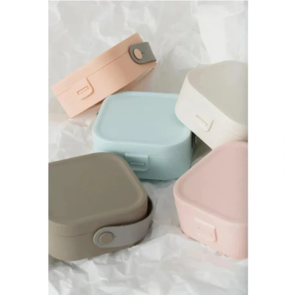 Aynalı Makyaj Kutusu Çanta Boy - Resim 2