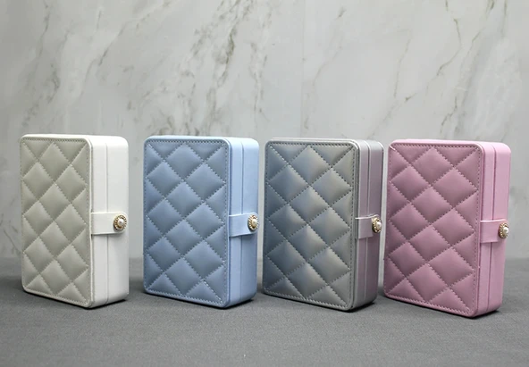 Deri Kaplamalı Makyaj Ve Takı Kutusu Alk3612 ürün görseli 1