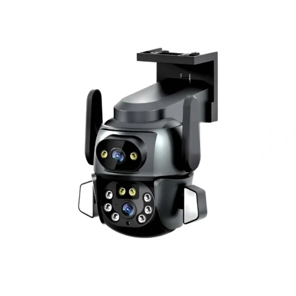 3mp + 3mp Wi-fi Ip Tf Kart Girişli Optik Zoom Kamera - Resim 4