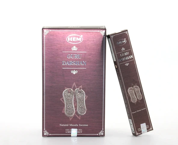 Hem Devotional Guru Darshan Masala Aromalı Çubuk Tütsü ürün görseli 1