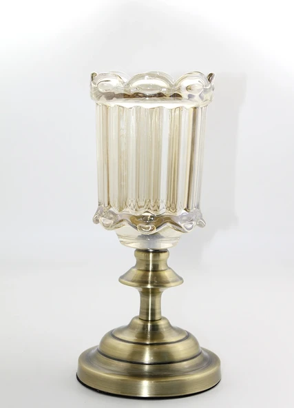 Cam Şamdan Tekli Model 5 ürün görseli 1