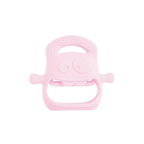 Pembe Bebek Silikon Diş Kaşıyıcı ürün görseli 1