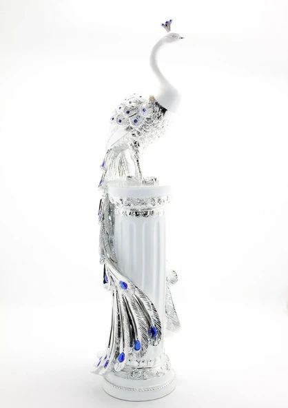 Polyester Tavuskuşu Figürü Model 1 ürün görseli 1