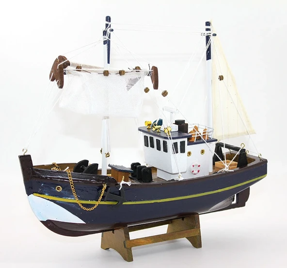 Ahşap Gemi Model 7 ürün görseli 1