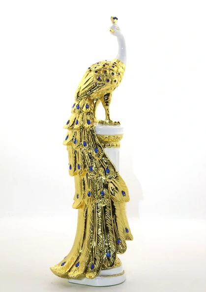 Polyester Tavuskuşu Figürü Model 2 ürün görseli 1