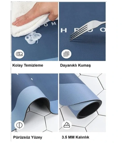 Süper Emıcı Banyo Paspası - Resim 4