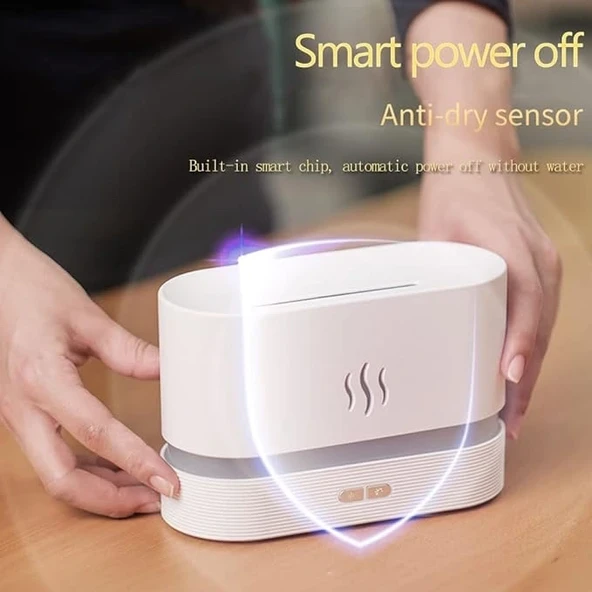 Şömine Tasarımlı Hava Nemlendirici - Resim 4