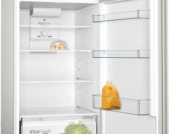 Bosch KDN55NLE0N  453 L Serie 4 Üstten Donduruculu Buzdolabı - Resim 4