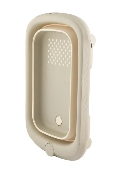 Bebek Küveti Katlanır Lüks Aqua Nest Kahverengi 45 Litre - Resim 5