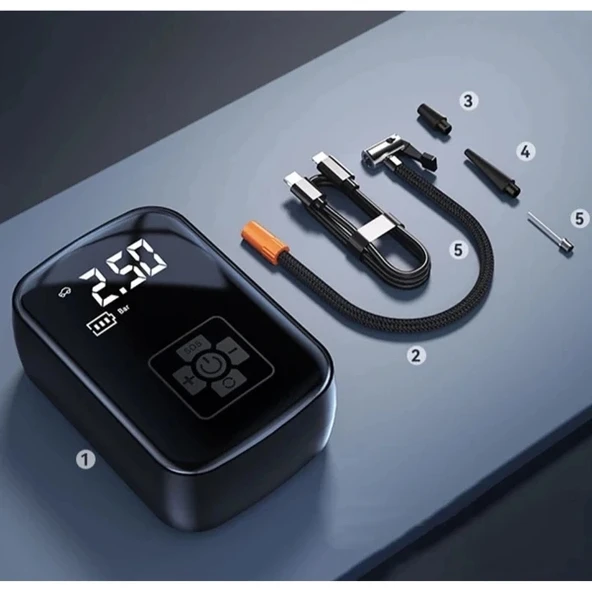 Şarjlı Ha Kompresörü - Resim 3