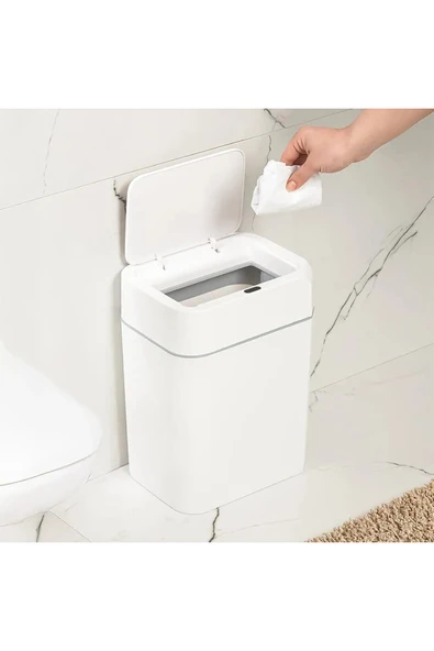 Bebek Çöp Kovası MEGA BOY Otomatik Açılır Kapanır Sensör 18 LT - Resim 2