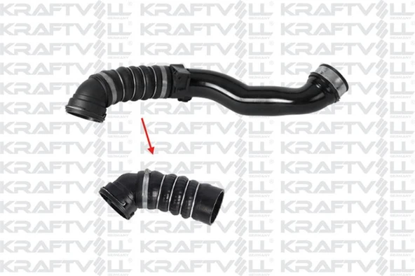 Bmw Turbo Hortumu Bmw E70 E71×5 X6 M57 - Kraftvoll 10033656 - Resim 2