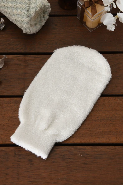 Bebek Banyo Yıkama Eldiveni %100 Pamuk - Resim 3