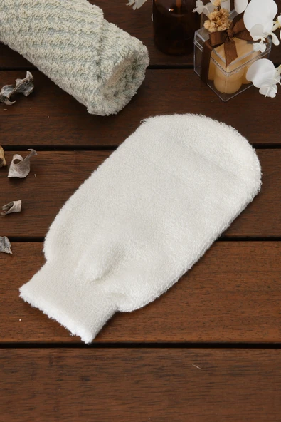 Bebek Banyo Yıkama Eldiveni %100 Pamuk ürün görseli 1