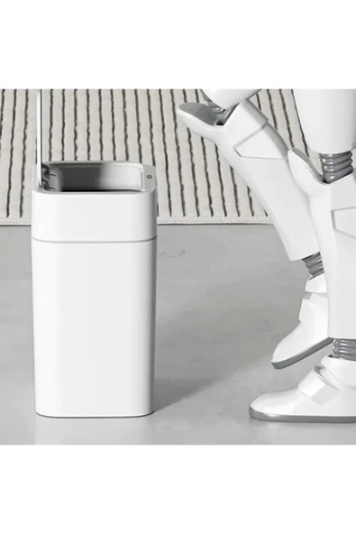 Bebek Çöp Kovası MEGA BOY Otomatik Açılır Kapanır Sensör 18 LT - Resim 3