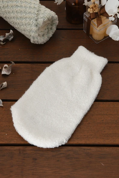 Bebek Banyo Yıkama Eldiveni %100 Pamuk - Resim 4