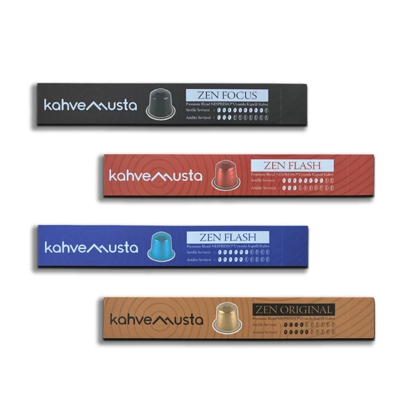 kahvemusta Kapsül Kahve Tanışma Paketi (4x10Kapsül) ürün görseli 1