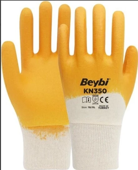 Beybi KN350 Pamuk Nitril Eldiven 12 adet ürün görseli 1