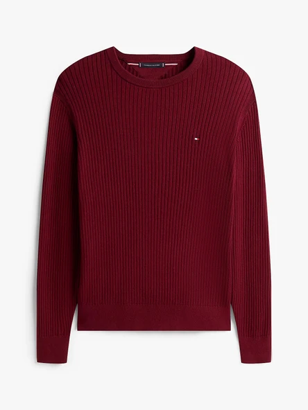 PIMA CTN CASH STRUCTURE CREW Erkek Mor Kazak - MW0MW40449 - Resim 5