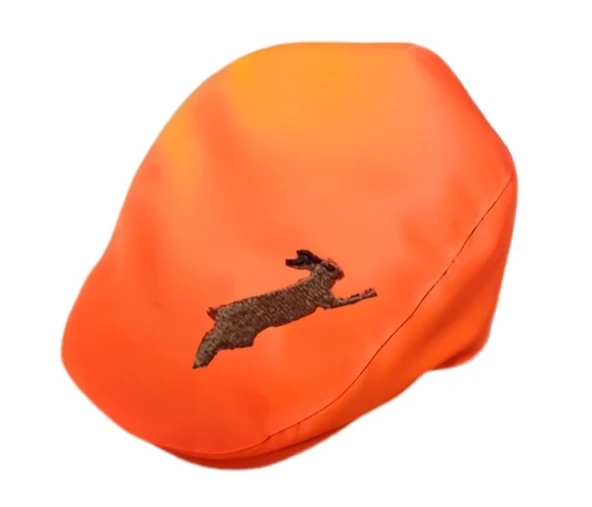 Tavşan Desenli Turuncu Renkli Avcı Kasketi ürün görseli 1