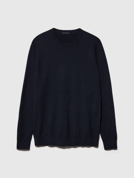 Koton Karışımlı Bisiklet Yaka Kazak Erkek Renkli Kazak - 324P10F2S1C78 - Resim 2