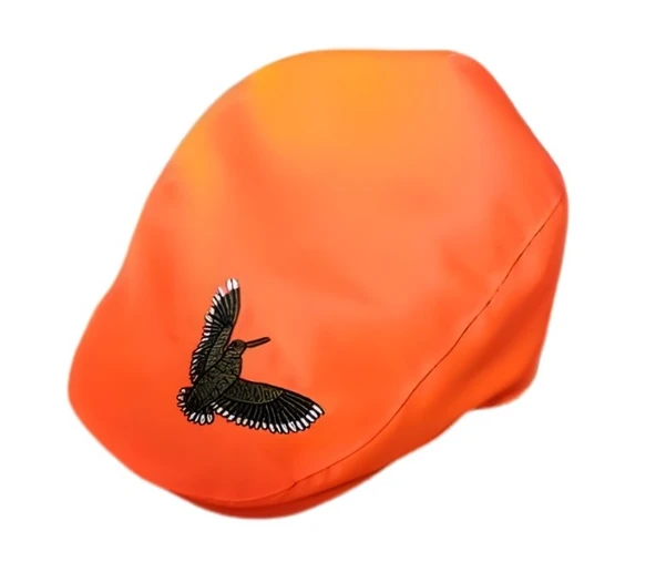 Kuş Desenli Turuncu Renkli Avcı Kasketi ürün görseli 1