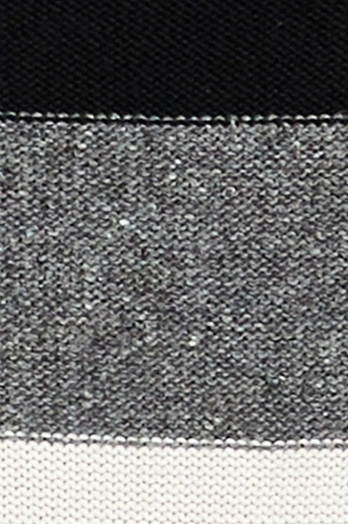 Çizgili Koton Karışımlı Kazak Erkek Renkli Kazak - 323A1198T102D - Resim 10