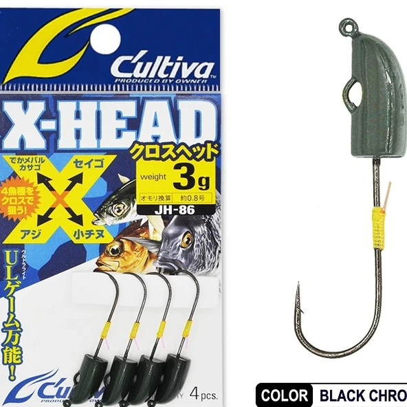 Cultiva 11681 X-Head Lrf Jighead ürün görseli 1