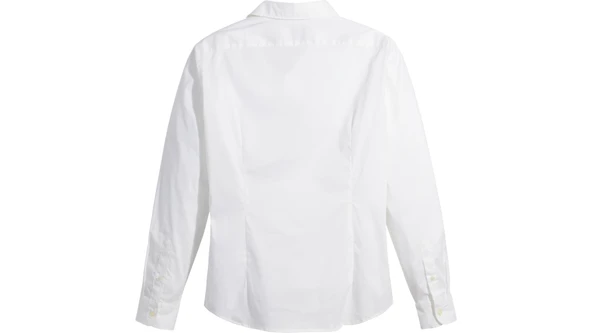 REFINED POPLIN PAPER WHITE Erkek Yeşil UK Gömlek - 28836 - Resim 6