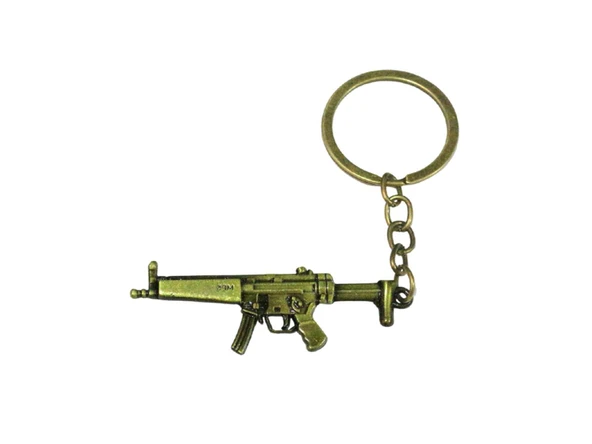 TP-15 Mp5 Gold Metal  Anahtarlık ürün görseli 1
