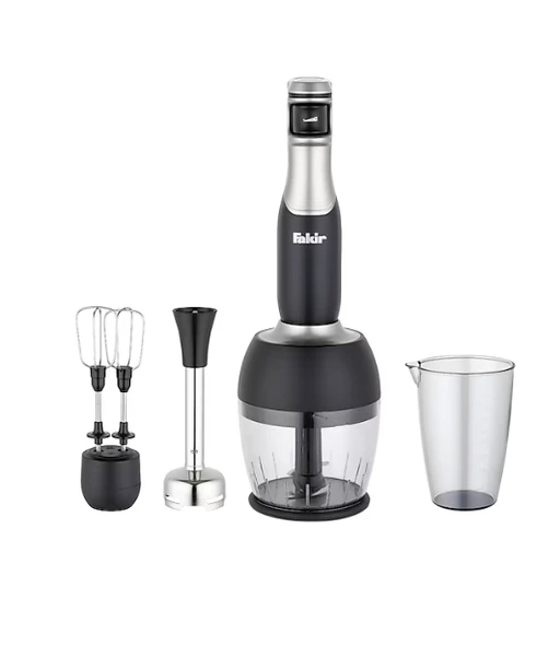 Fakir Speed Lucca 1000 W Black Silver Blender Seti ürün görseli 1