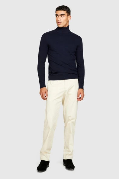 Koton Karışımlı Dik Yaka Kazak Erkek Renkli Kazak - 323A10F2S2244 - Resim 11