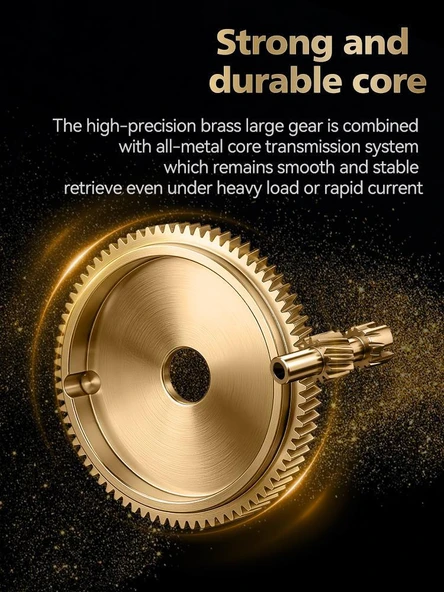 Ecooda Star Flame 600HGL Bait Cast Olta Makinesi - Resim 3