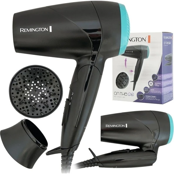 Remington D1500 Katlanabilir Seyahat Tipi Saç Kurutma Makinesi - Resim 3
