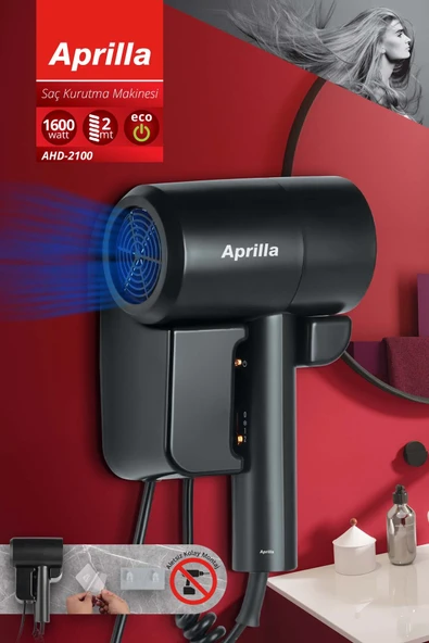 Aprilla AHD-2100 Otel Tipi Saç Kurutma Makinesi ürün görseli 1