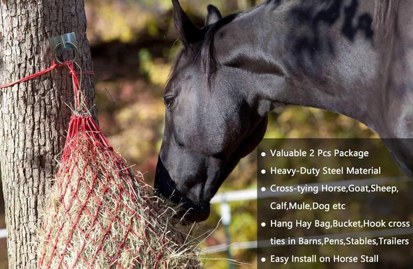 At Bağlama Halkası 4 Adet - Resim 2