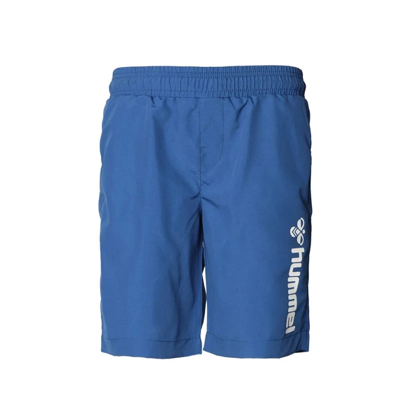 Hummel   HMLBONX SWIM SHORTS Erkek Çocuk Mavi Deniz Şortu - 950064-6110 - Resim 5