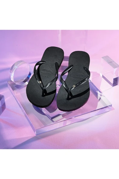 Havaianas   HAV. SLIM Kadın SİYAH Terlik - 4145651 - Resim 11