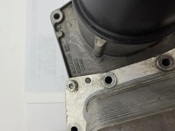 Land Rover Range Rover Motor Yağ Soğutucu 5989070106 AL3Q 6B624 DC Çıkma Parça - Resim 3