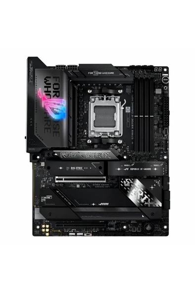 Asus ROG Strix X870E-E Gaming Wi-Fi AMD AM5 DDR5 ATX Anakart Teşhir - Resim 2