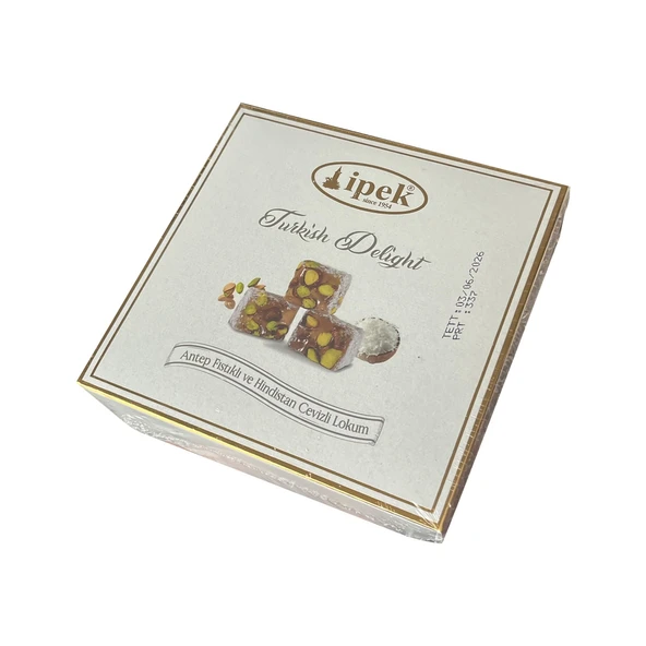 İpek Pişmaniye Antep Fıstıklı ve Hind.Cev.Lokum 250 gr x 2 Adet - Resim 2