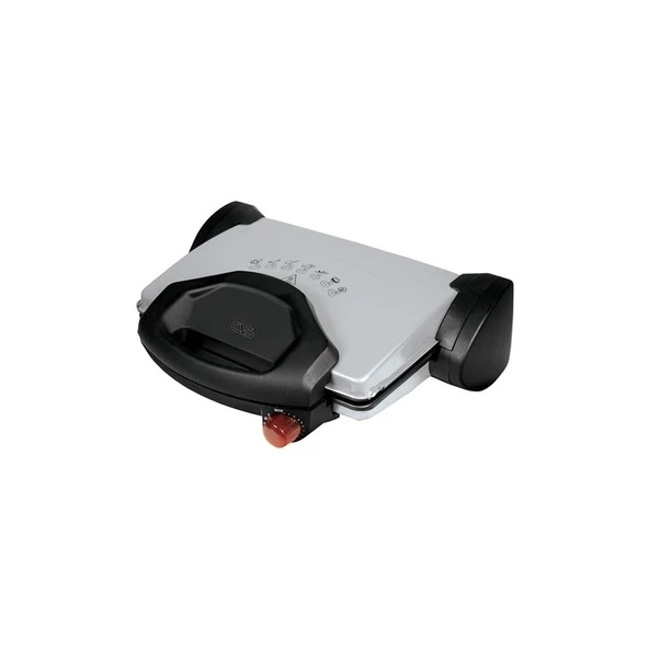 CVS Hünkar DN2201 Beyaz Izgara ve Tost Makinesi – 2000 W Güç, Ayarlanabilir Isı ve Çıkarılabilir Döküm Plaka ürün görseli 1