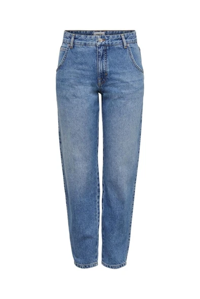 Only   ONLTROY HW CARROT ANK DNM DOT471 Kadın Mavi Jean - 15245296 ürün görseli 1