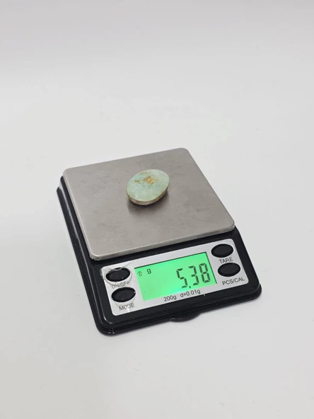 Doğal İran Nişabur Firuze (Turkuaz) Taşı 26,9 Karat - 5,30 Gram - Resim 5