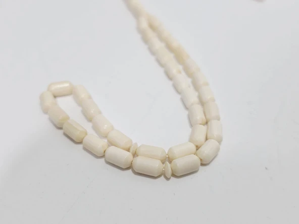 Kesme Fildişi Tesbih 9,01 Gram - Koleksiyonluk Fil Dişi Tespih - Resim 3